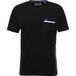 T-shirty męskie z nadrukiem: Original Penguin TAPE POCKET TEE Tshirt z nadrukiem true black