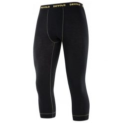 Devold Kalesony Męskie Wool Mesh Man 3/4 Long Johns, Black, L. Czarne kalesony męskie marki Devold, m, z wełny. Za 269,00 zł.