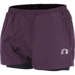 Bermudy damskie: spodenki do biegania damskie NEWLINE IMOTION 2LAYER SHORTS / 10712-292