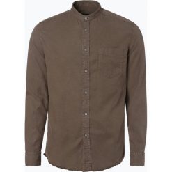 Drykorn - Koszula męska – Donny, brązowy. Pomarańczowe koszule męskie DRYKORN, m, bez wzorów, z materiału, bez kołnierzyka, bez rękawów. Za 379,95 zł.
