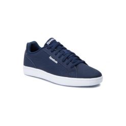 REEBOK DV7282 ROYAL COMPLETE CLN. Niebieskie buty sportowe męskie Reebok, ze skóry ekologicznej, bez zapięcia. Za 199,99 zł.