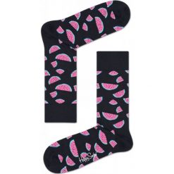 Skarpety Happy Socks (WAT01-9000). Czarne skarpetki męskie marki Happy Socks, z bawełny. Za 29,99 zł.