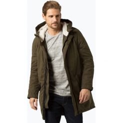Review - Parka męska, zielony. Zielone parki męskie marki Review, xl, bez wzorów, z materiału, bez kaptura. Za 299,95 zł.