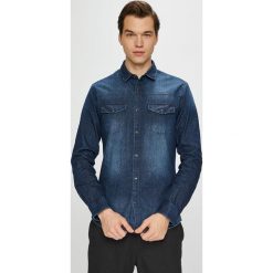 Only & Sons - Koszula. Niebieskie koszule męskie Only & Sons, s, bez wzorów, z bawełny, klasyczne, z klasycznym kołnierzykiem, z długim rękawem. W wyprzedaży za 119,90 zł.