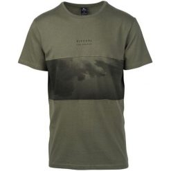 Rip Curl T-Shirt Męski Busy Time Ss Tee Xl Zielony. Zielone koszulki męskie Rip Curl, xl, bez wzorów, bez kołnierzyka. Za 133,00 zł.
