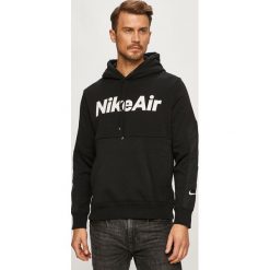 Nike Sportswear - Bluza. Czarne bluzy męskie Nike Sportswear, s, z nadrukiem, z bawełny, z kapturem, bez rękawów, z kapturem. Za 279,90 zł.