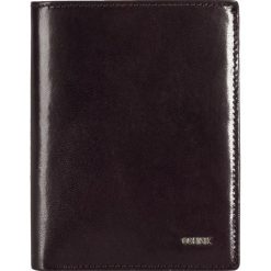 Portfele męskie: Mały Portfel Męski OCHNIK – PL-145 Black Cherry