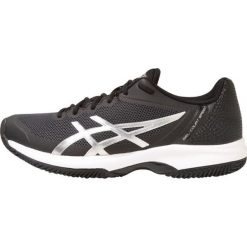 ASICS GELCOURT SPEED CLAY Obuwie do tenisa Outdoor black/silver/white. Czarne buty trekkingowe męskie marki Asics, z tworzywa sztucznego, outdoorowe. W wyprzedaży za 391,20 zł.
