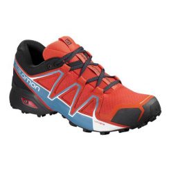 Salomon Męskie Buty Speedcross Vario 2 Pomarańczowy/Czarny/Niebieski 46.0. Pomarańczowe buty męskie do biegania marki Salomon, na sznurówki, salomon speedcross. Za 445,00 zł.