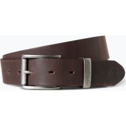 Camel Active - Męski pasek skórzany, brązowy. Pomarańczowe paski męskie marki Camel Active, w paski, sportowe. Za 99,95 zł.