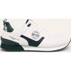Big Star - Buty. Białe sneakersy męskie BIG STAR, z gumy, na sznurówki. Za 209,90 zł.