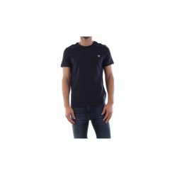 T-shirty z krótkim rękawem Guess M92I19 I3Z00 CN SS TEE. Niebieskie t-shirty męskie Guess, s, z aplikacjami, bez kołnierzyka, krótkie. Za 118,13 zł.