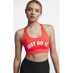 Nike - Biustonosz. Czarne biustonosze sportowe damskie Nike, s, bez wzorów, z elastanu, dri-fit (nike). Za 159,90 zł.