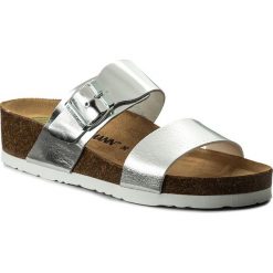 Chodaki damskie: Klapki DR. BRINKMANN - 701144 Silber 92