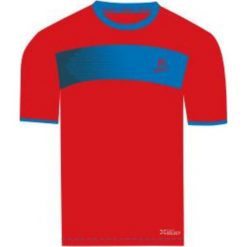 T-shirty chłopięce: Huari Koszulka juniorska Cosmic Junior T-shirt Fiery Red/ French Blue r. 146