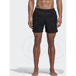 SZORTY ADIDAS SOLID SWIM CV7111. Czarne spodenki sportowe męskie Adidas, m, z tkaniny, klasyczne, żeglarskie. Za 109,00 zł.