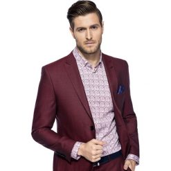 Marynarka MARTINO GGAS900203. Czerwone marynarki męskie Giacomo Conti, m, bez wzorów, z wełny, eleganckie. Za 1099,00 zł.