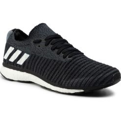 Buty adidas - adizero prime B37401 Cblack/Ftwwht/Carbon. Czarne buty sportowe damskie Adidas, z materiału, sportowe, do biegania. W wyprzedaży za 589,00 zł.