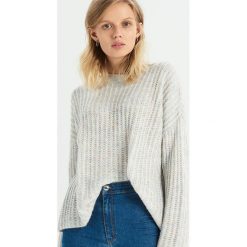 Sweter oversize - Wielobarwn. Szare swetry oversize damskie marki Sinsay, l. Za 59,99 zł.