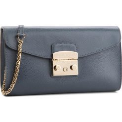 Torebka FURLA - Metropolis 978068 B BOT6 ARE Ardesia e. Niebieskie torebki klasyczne damskie Furla, bez wzorów, ze skóry, wizytowe, bez dodatków. W wyprzedaży za 619,00 zł.