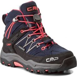 Buty trekkingowe dziewczęce: Trekkingi CMP – Kids Rigel Mid Trekking Shoes Wp 3Q12944K Anthracite/Red Fluo 95BD