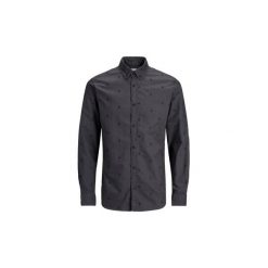 Koszule z długim rękawem Jack Jones CAMISA JCOSKULL SHIRT L/S PLAIN GRIS. Szare koszule męskie Jack & Jones, s, bez wzorów, bez kołnierzyka, z długim rękawem. Za 198,29 zł.