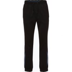 BOSS Athleisure - Spodnie dresowe męskie – Hadiko, czarny. Czarne spodnie męskie BOSS Athleisure, na co dzień, xxl, bez wzorów, z dresówki. Za 399,95 zł.