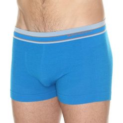 Bokserki męskie: Brubeck Bokserki męskie ACTIVE WOOL niebieskie r. XXL (BX10870)