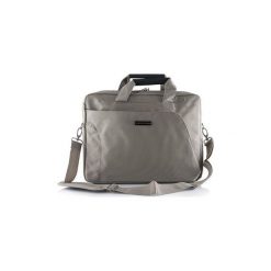 Torba do laptopa Modecom Greenwich 15.6" beżowa. Brązowe torby na laptopa marki Modecom, w paski, z materiału, sportowe, przez ramię. Za 54,99 zł.