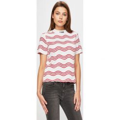 Scotch & Soda - Top. Białe bluzki damskie Scotch & Soda, s, bez wzorów, z bawełny, casualowe, z okrągłym kołnierzem. Za 219,90 zł.