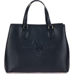 U.S. POLO ASSN. torebka Folsom Large double handle czarna. Czarne torebki klasyczne damskie U.S. Polo Assn., bez wzorów, eleganckie, bez dodatków. Za 439,00 zł.