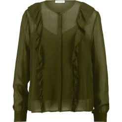 Bluzki damskie: Custommade VIBBE Bluzka dark olive