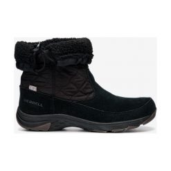Merrell Approach Nova Śniegowce Czarny. Czarne śniegowce damskie Merrell, na zimę, z materiału, bez zapięcia. Za 516,95 zł.