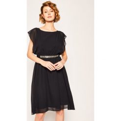 Sukienka koktajlowa Pennyblack Marilu 12211720. Niebieskie sukienki damskie Pennyblack, bez wzorów, z poliesteru, wizytowe, bez kołnierzyka, bez rękawów. Za 939,00 zł.
