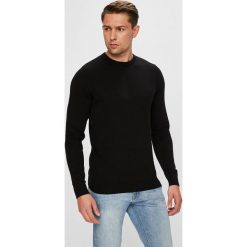 Jack & Jones - Sweter. Szare swetry klasyczne męskie Jack & Jones, m, z bawełny, z okrągłym kołnierzem. W wyprzedaży za 69,90 zł.