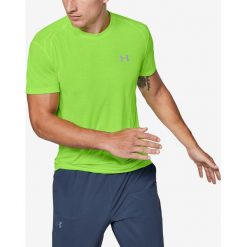Under Armour Streaker 2.0 Koszulka Zielony. Zielone podkoszulki męskie Under Armour, l, bez wzorów, z elastanu, bez kołnierzyka, z krótkim rękawem, krótkie. Za 171,95 zł.