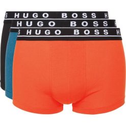 BOSS 3-pack Bokserki Czarny Niebieski Pomarańczowy. Pomarańczowe bokserki męskie Boss, bez wzorów, z elastanu. Za 188,95 zł.