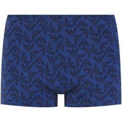 Kąpielówki Emporio Armani 211725 0P406 04433. Niebieskie kąpielówki męskie Emporio Armani, m, bez wzorów, z elastanu. Za 299,00 zł.