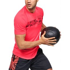 Under Armour Tech™ 2.0 Koszulka Czerwony. Czerwone podkoszulki męskie Under Armour, m, z nadrukiem, z poliesteru, z krótkim rękawem. Za 128,95 zł.