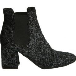 Botki - L052 MET BLU. Czarne botki damskie skórzane Venezia. Za 279,00 zł.