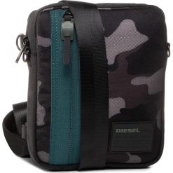 Saszetka DIESEL - Oderzo Z X07016 P2289 H8187. Czarne torby męskie skórzane Diesel, bez wzorów, z materiału, młodzieżowe. Za 339,00 zł.