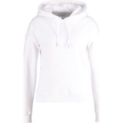 Bluzy damskie: Urban Classics Bluza z kapturem white