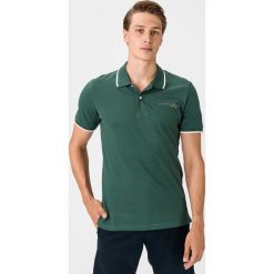 Jack & Jones Polo Koszulka Zielony. Zielone podkoszulki męskie Jack & Jones, xxl, bez wzorów, z bawełny, polo, bez rękawów. Za 88,95 zł.