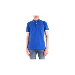 Koszulki polo z krótkim rękawem Refrigiwear T20300. Niebieskie koszulki męskie Refrigiwear, s, bez wzorów, polo, z krótkim rękawem, krótkie. Za 207,12 zł.