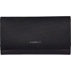 Fiorelli Elegancki czarny portfel 24/7 FWS0000. Czarne portfele damskie Fiorelli, bez wzorów. W wyprzedaży za 130,00 zł.