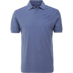 Hackett London Koszulka polo blue. Niebieskie koszulki męskie marki Hackett London, xl, bez wzorów, z bawełny, polo, bez rękawów. Za 419,00 zł.