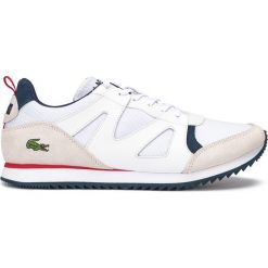 Lacoste Aesthet 120 Tenisówki Biały. Białe trampki męskie Lacoste, bez wzorów, ze skóry, bez zapięcia. Za 430,95 zł.