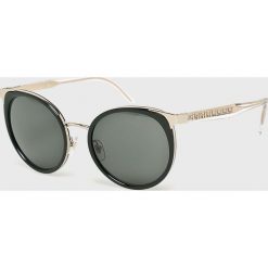 Versace - Okulary VE2185.125287.54. Czarne okulary przeciwsłoneczne damskie marki VERSACE, okrągłe. Za 839,90 zł.