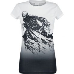 Harry Potter Dementor Koszulka damska czarny/biały. Białe bluzki asymetryczne Harry Potter, m, z nadrukiem, z okrągłym kołnierzem. Za 79,90 zł.