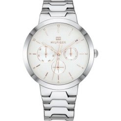 Tommy Hilfiger Zegarek Srebrny. Szare zegarki damskie TOMMY HILFIGER, srebrne. Za 824,95 zł.